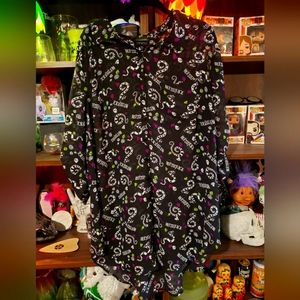 Torrid Beetlejuice Blouse.